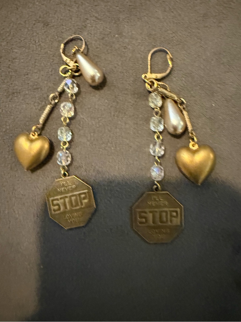 John Wind- Maximal Art. 
Studio "Romance Redefined"
Chandelier Drop Earrings.